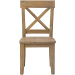 Boulder Ridge X Back Side Chair