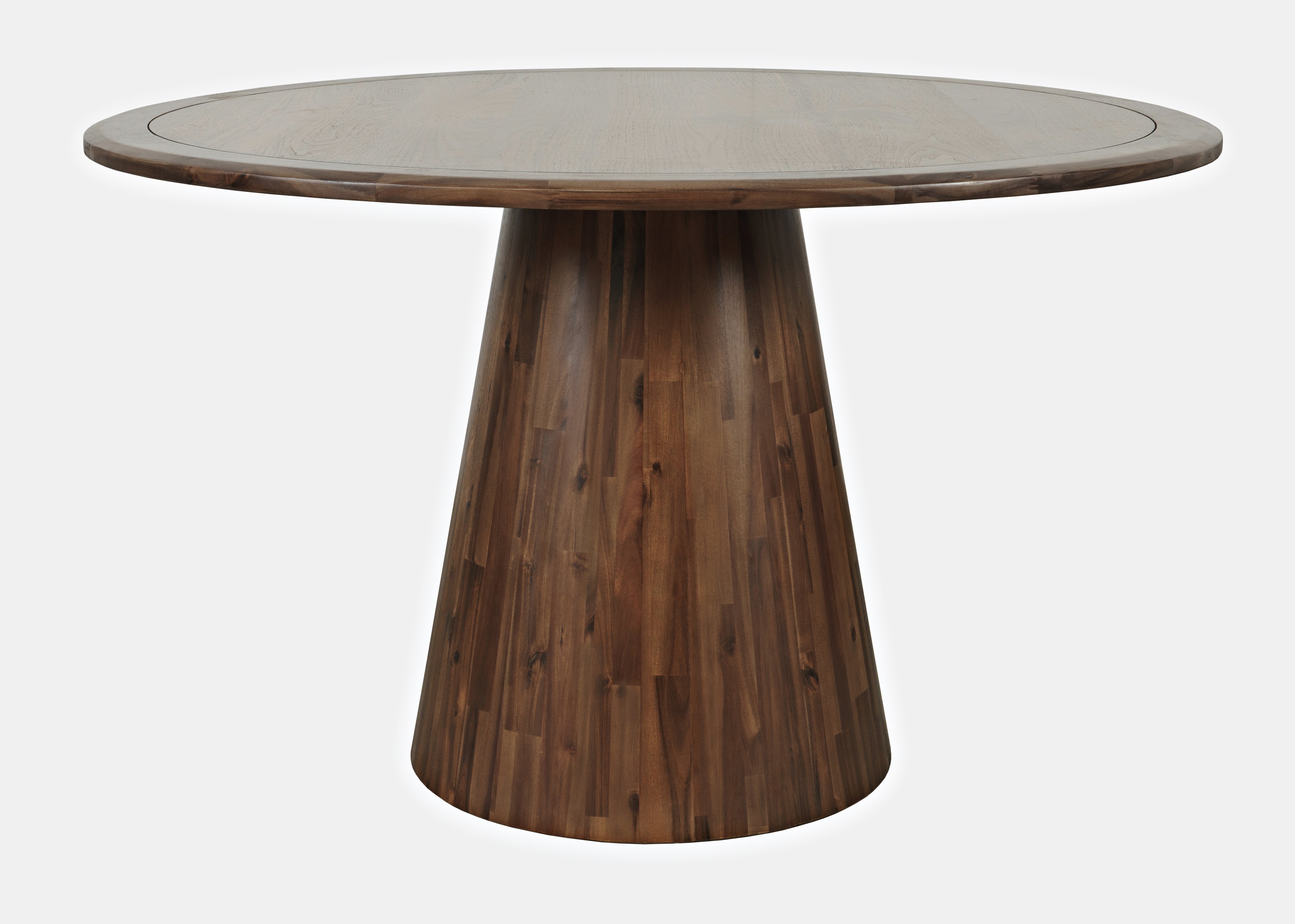 Nash Round Pedestal Dining Table NIS732332572 at FurnitureLand