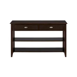 Merlot Warm Contemporary 48\" Sofa Table