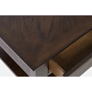 Modern Espresso Four Drawer 44\" Coffee Table