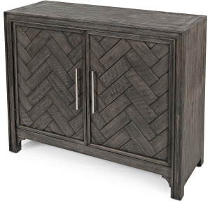 Gramercy Chevron Accent Cabinet