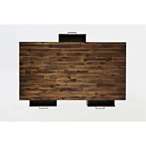 Cannon Valley Rustic Modern Three Piece Living Room Coffee, End Table And Side Table Set