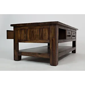 Cannon Valley Three Drawer Cocktail Table