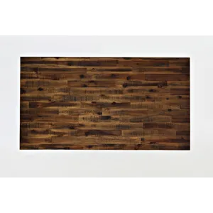 Cannon Valley Distressed Industrial Three Drawer 48\" Coffee Table