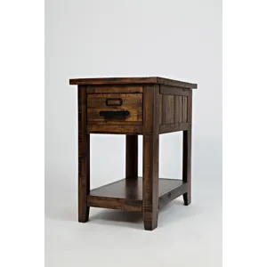 Cannon Valley Rustic Modern Three Piece Living Room Coffee, End Table And Side Table Set