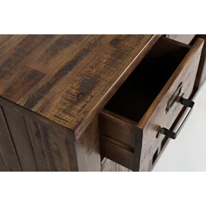 Cannon Valley Distressed Industrial 50\" Media Unit