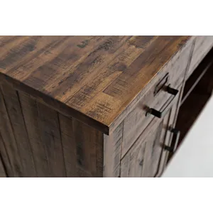 Cannon Valley Distressed Industrial 60\" Media Unit