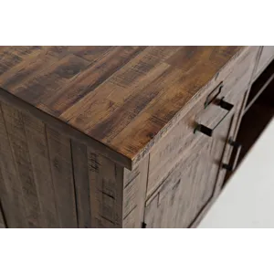 Cannon Valley Distressed Industrial 70\" Media Unit