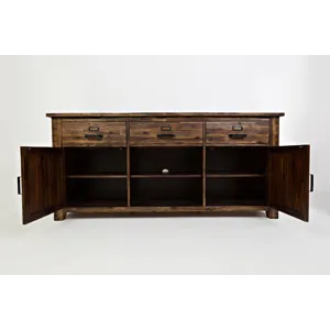 Cannon Valley Distressed Industrial 70\" Media Unit