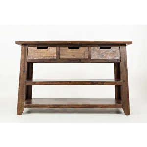 Painted Canyon Rustic Solid Acacia 50\" Sofa Table