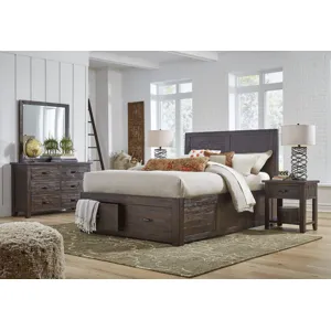 Jackson Lodge Queen Storage Bed