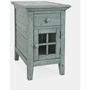 Rustic Shores Power Chairside Table