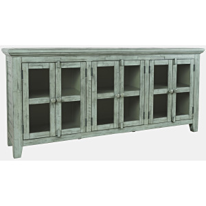 Rustic Shores 6 Door Low Cabinet