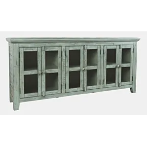 Rustic Shores 6 Door Low Cabinet
