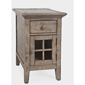 Rustic Shores Power Chairside Table