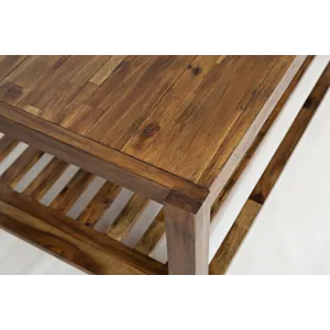 Beacon Street 45\" Modern Essential Solid Wood Coffee Table