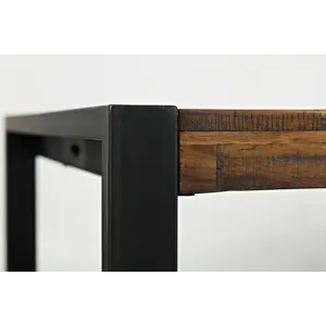 Loftworks Modern Industrial Distressed Acacia 48\" Coffee Table