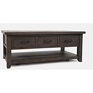 Madison County 3 Drawer Cocktail Table