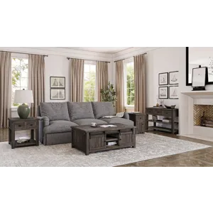 Madison County Rustic Reclaimed Pine Farmhouse Harris End Table