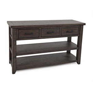 Madison County 3 Drawer Console