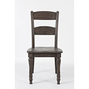 Madison County Rustic Reclaimed Pine Farmhouse Ladderback Dining Chair(Set Of 2)