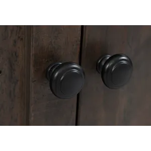 Madison County Rustic Reclaimed Pine Farmhouse 60\" Barn Door Console