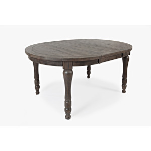 Madison County Round to Oval Dining Table