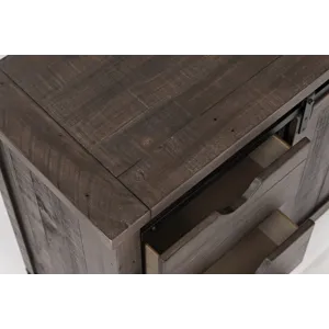 Madison County Rustic Reclaimed Solid Wood Farmhouse 70\" Barn Door Server