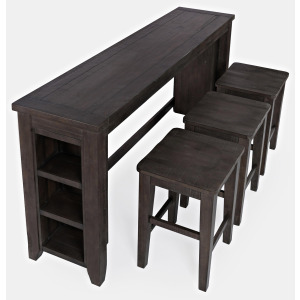 Madison County 4 PC Sofa Console & Stool Set