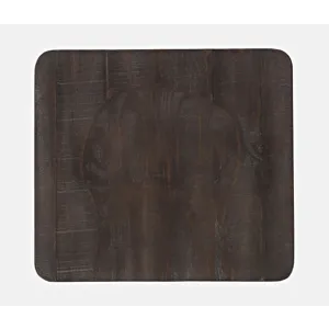 Madison County Rustic Reclaimed Pine Farmhouse Four Piece Sofa Table Set With Barstools