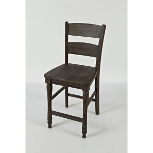 Madison County Ladderback Counter Stool