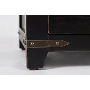 Madison County Rustic Reclaimed Solid Wood Farmhouse 32\" Barn Door Accent Cabinet