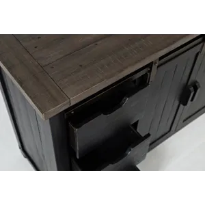 Madison County Rustic Reclaimed Solid Wood Farmhouse 60\" Barn Door Server