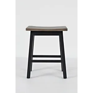 Madison County Rustic Reclaimed Solid Wood Farmhouse 3 Piece Counter Height Dining Set