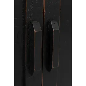 Madison County Rustic Reclaimed Solid Wood Farmhouse 70\" Barn Door Server