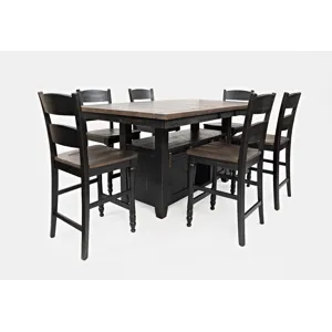 Madison County 7 Piece Counter Set