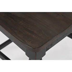 Madison County Rustic Reclaimed Pine Farmhouse Ladderback Counter Stool(Set Of 2)