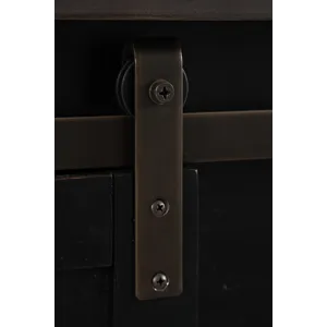 Madison County Rustic Reclaimed Pine Farmhouse Barn Door Headboard - King