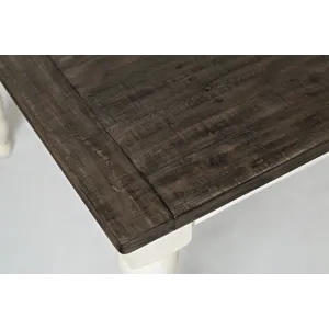 Madison County Rustic Reclaimed Pine Farmhouse Rectangle Extension Dining Table