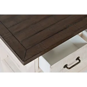 Madison County Rustic Reclaimed Pine Farmhouse Harris 50\" Sofa Console Table