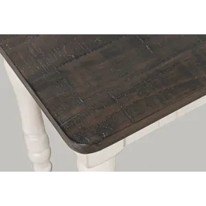 Madison County Rustic Reclaimed Solid Wood Farmhouse 54\" Dining Bench