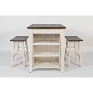 Madison County 3 Piece Counter Height Table Set