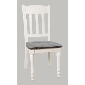 Madison County Slat Back Dining Chair - Vintage White