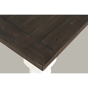 Madison County Rustic Reclaimed Solid Wood Farmhouse 78\" Extension Dining Table