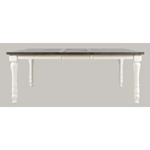 Madison County Rustic Reclaimed Solid Wood Farmhouse 78\" Extension Dining Table