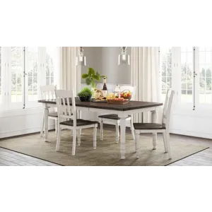 Madison County Rustic Reclaimed Solid Wood Farmhouse 78\" Extension Dining Table