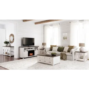 Madison County Rustic Reclaimed Solid Wood Farmhouse Sofa 50\" Sofa Table