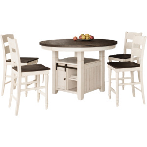 Madison County Round 5 Piece Counter Set