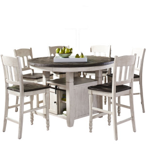 Madison County Round 7 Piece Counter Set
