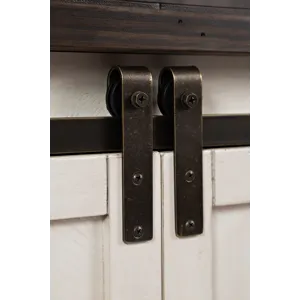 Madison County Rustic Reclaimed Solid Wood Farmhouse Hutch Server